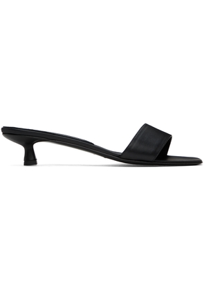 Loulou Studio Black Atrium Mules