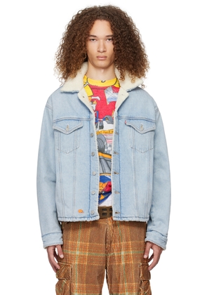 ERL Blue Levi's Edition Denim Jacket