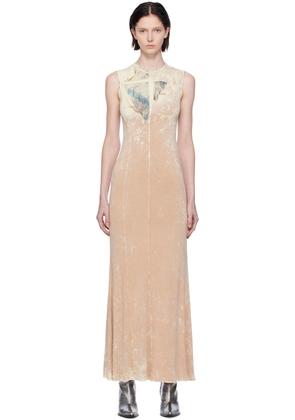 Diesel Pink D-Treaty Maxi Dress