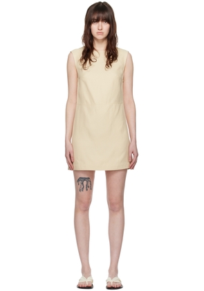 Loulou Studio White Hoya Minidress