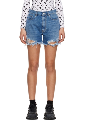 Stella McCartney Blue Heart Shorts