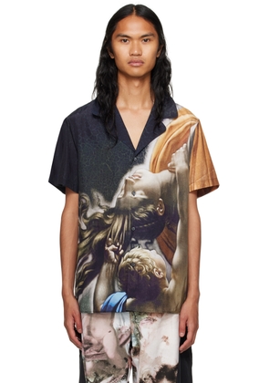 Balmain Multicolor Painting Printed Shirt