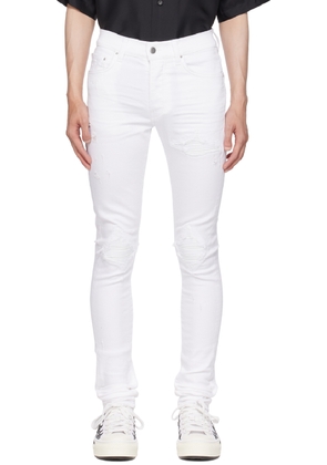 AMIRI White MX1 Jeans