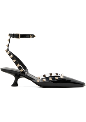 Valentino Garavani Black Rockstud Couture Pumps