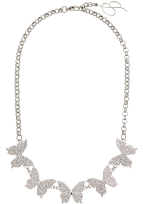 Blumarine Silver Farfalla Choker