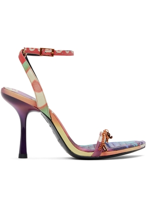 Diesel Multicolor D-Vina Charm Sdl Heeled Sandals