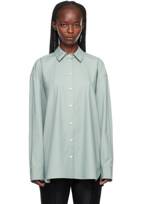 Loulou Studio Blue Espanto Shirt