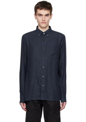 TOM FORD Navy Slim-Fit Shirt