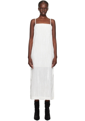 Loulou Studio White Etinas Maxi Dress