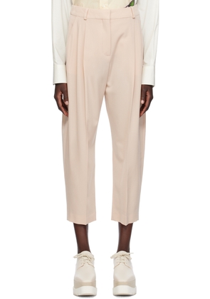 Stella McCartney Beige Pleated Trousers