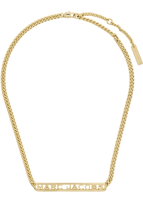 Marc Jacobs Gold 'The Monogram Chain' Necklace