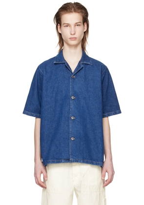 Sunflower Indigo Loose Denim Shirt