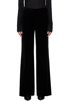 TOM FORD Black Wide-Leg Trousers