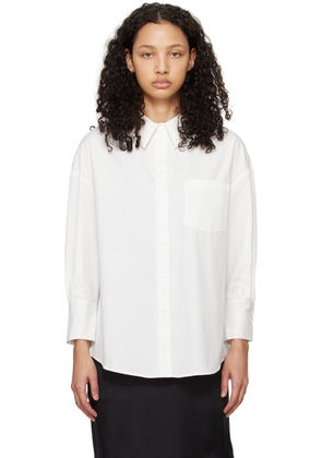 ANINE BING White Mika Shirt