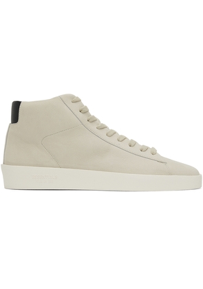 Fear of God ESSENTIALS Gray Tennis Mid Sneakers