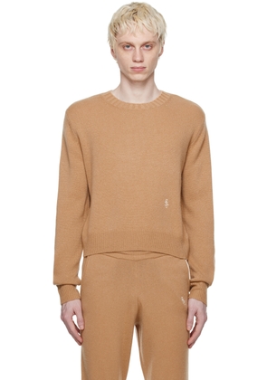 Sporty & Rich Tan Itzel Sweater