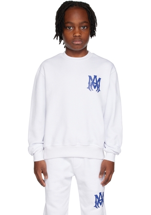 AMIRI Kids White M.A. Sweater