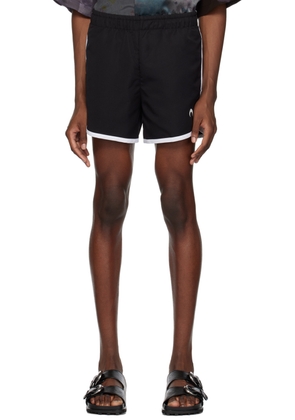 Marine Serre Black Olympic Running Shorts