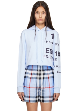 Burberry Blue Jenny Hoodie