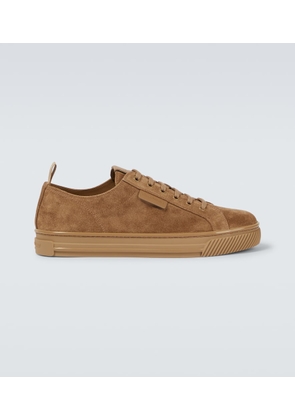 Gianvito Rossi Low top suede sneakers