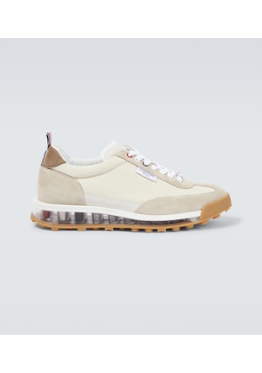 Thom Browne Tech Runner suede-trimmed sneakers