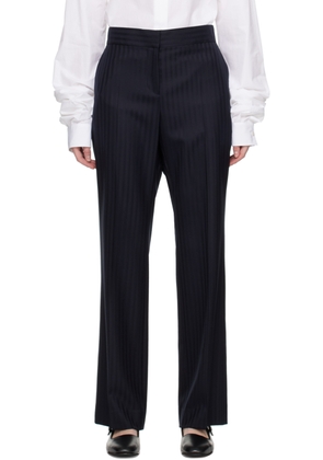 The Row Navy Baer Trousers