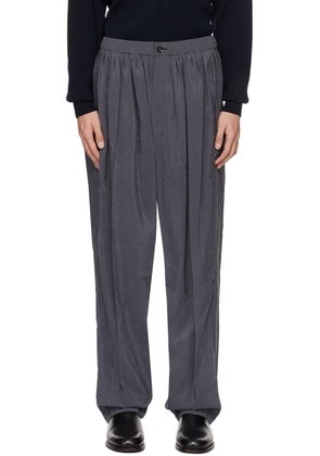 LEMAIRE Gray Relaxed Trousers