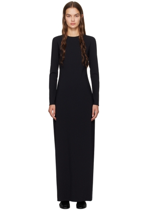 The Row Black Wai Maxi Dress