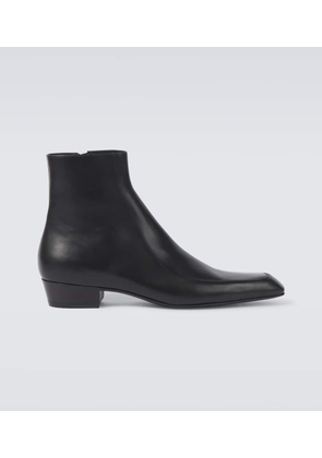 Saint Laurent Leather ankle boots