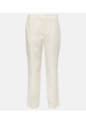 Loro Piana Neo Derk linen and wool pants