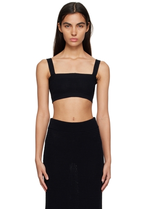 Loulou Studio Black Senna Tank Top