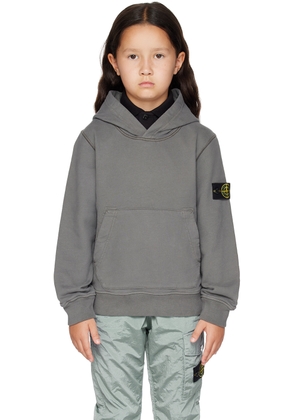 Stone Island Junior Kids Gray 61620 Hoodie