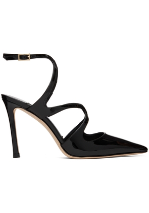 Jimmy Choo Black Azia 95 Pumps