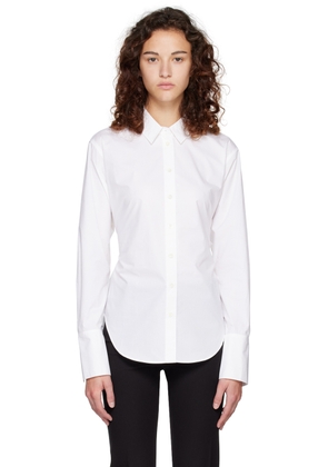 FRAME White Lace-Up Shirt