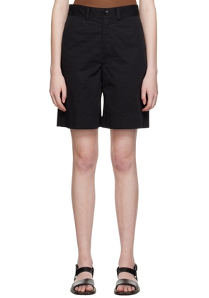 LEMAIRE Black Chino Shorts