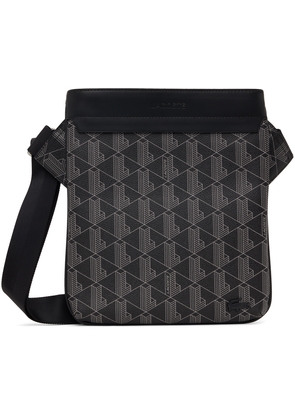 Lacoste Black 'The Blend Monogram Print' Bag