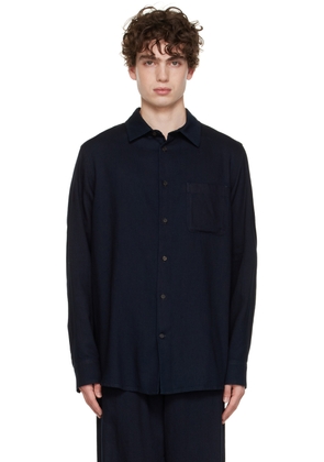 The Row SSENSE Exclusive Navy Joseph Shirt