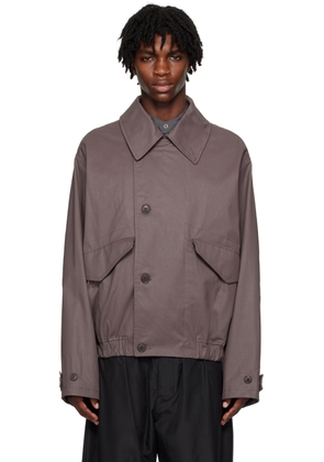 LEMAIRE Purple Boxy Jacket