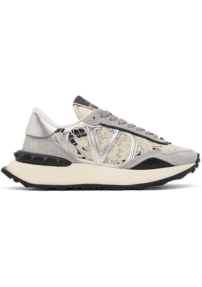 Valentino Garavani Gray Lacerunner Sneakers