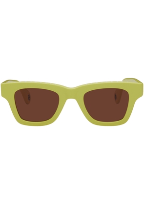 JACQUEMUS Yellow Le Papier 'Le Lunettes Nocio' Sunglasses