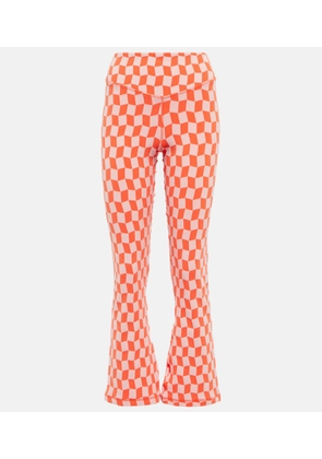 The Upside Yosemite Thia checked flared pants