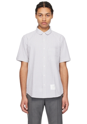 Thom Browne White Striped Shirt