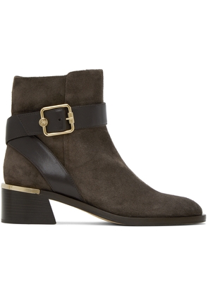 Jimmy Choo Brown Clarice Boots