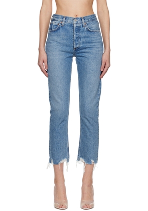 AGOLDE Blue Riley Jeans