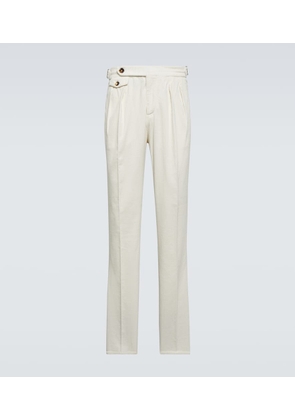 Brunello Cucinelli Cotton corduroy straight pants