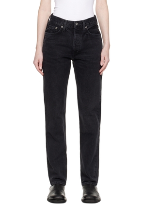 AGOLDE Black Lana Jeans