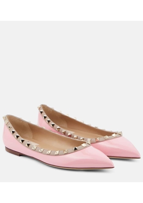 Valentino Garavani Rockstud leather ballet flats