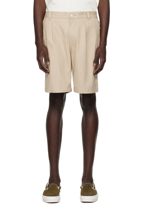 Saturdays NYC Beige Keigo Shorts