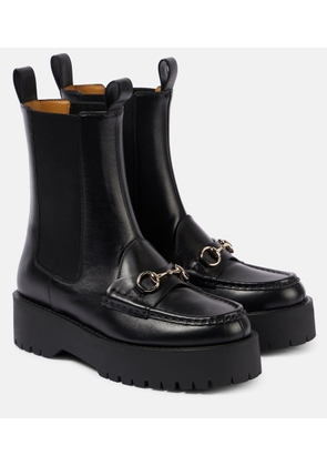 Gucci Horsebit leather Chelsea boots