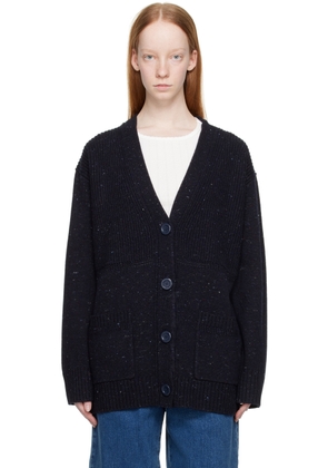 See by Chloé Navy Grandpa Cardigan